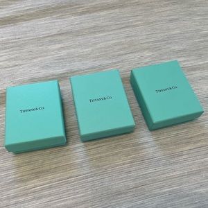 Three (3) - Lot - Tiffany Empty Boxes - Excellent Condition